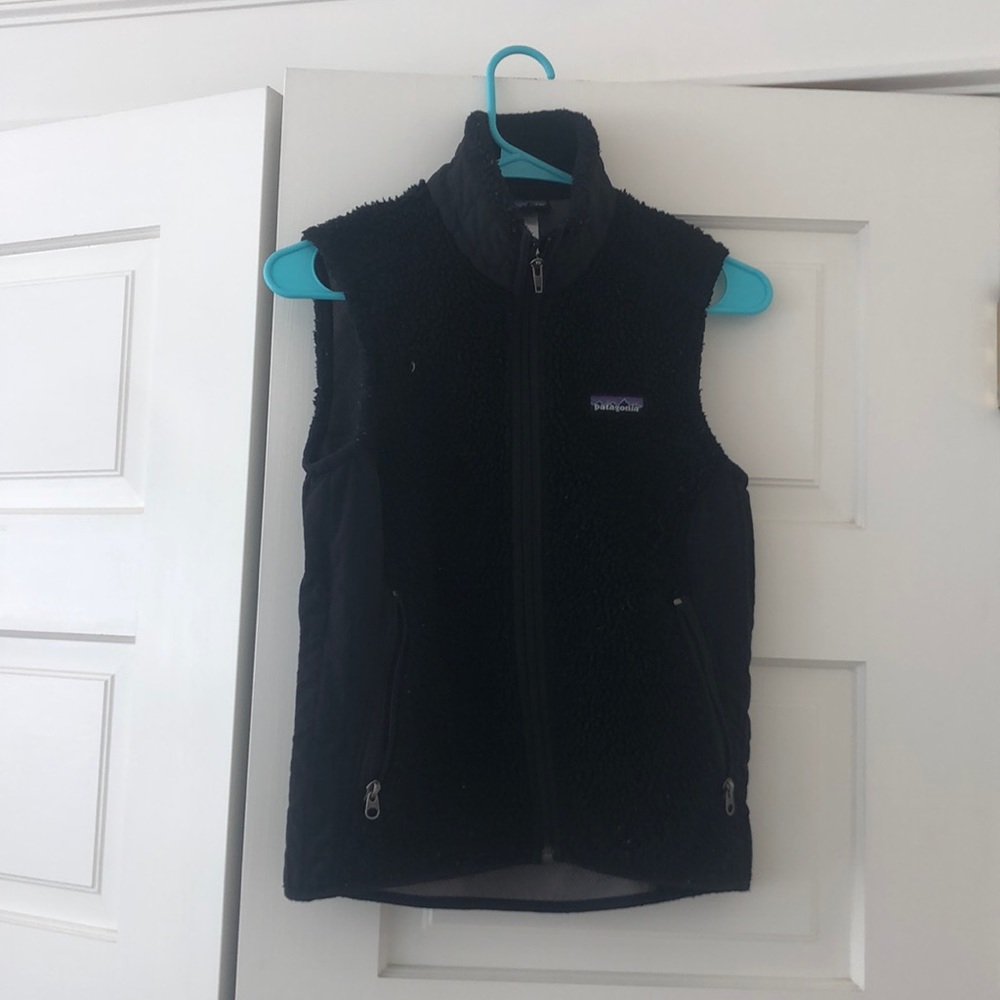 PATAGONIA women’s XS black fleece vest